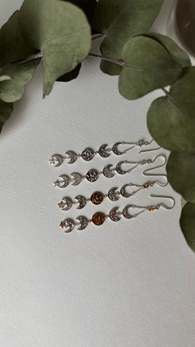 Серьги "Рождение женщины"