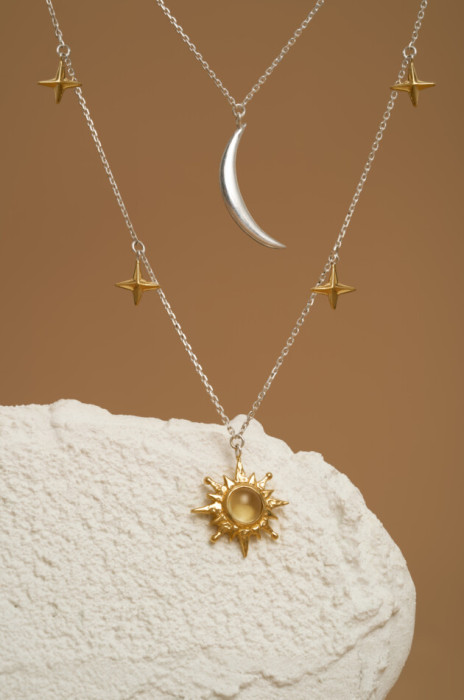 Колье "Свет радостного сердца"